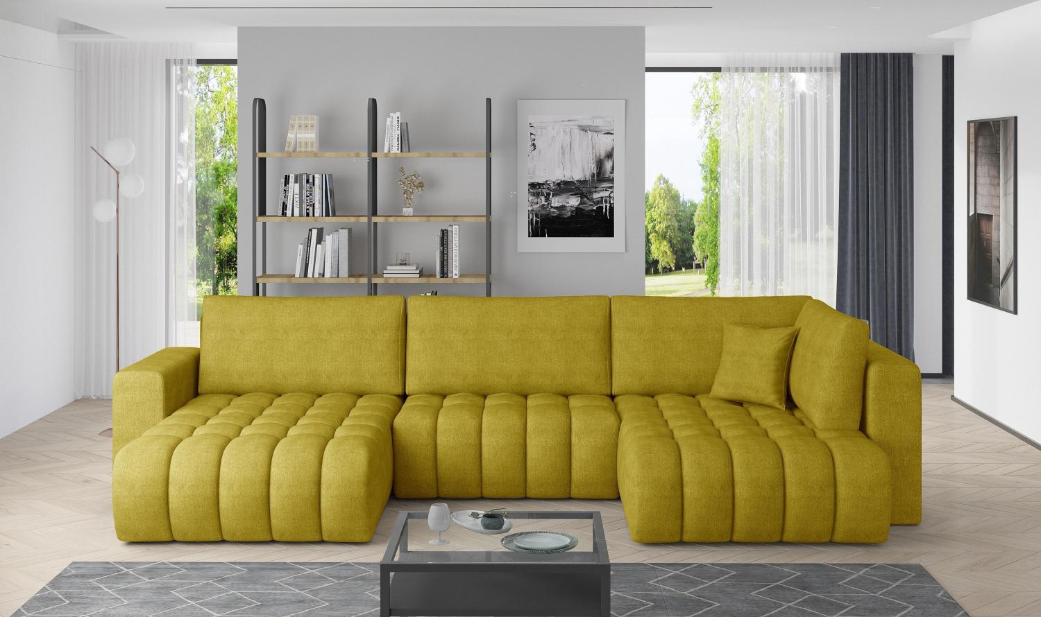 Wohnideebilder Bonito Gelb Ecksofas & Eckcouches CO-BON-LT-45GO Bild 1