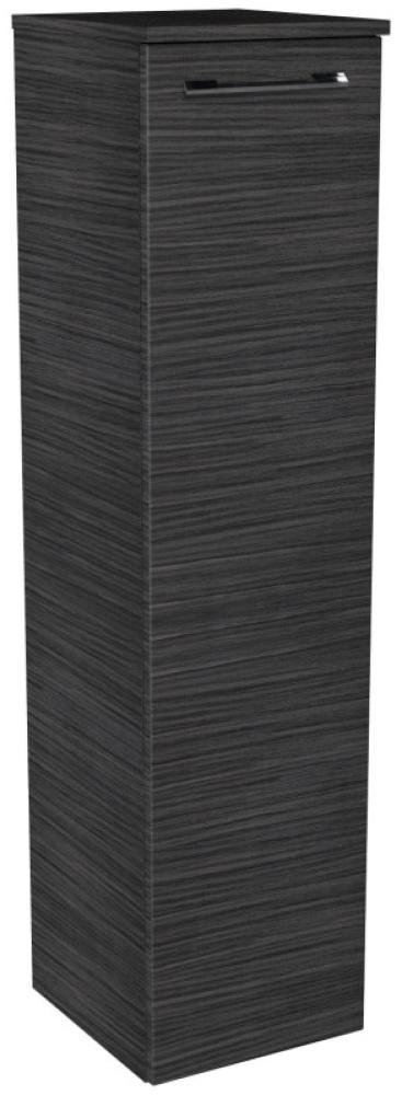 Lanzet Midischrank 30 cm, links, Schwarz Bild 1