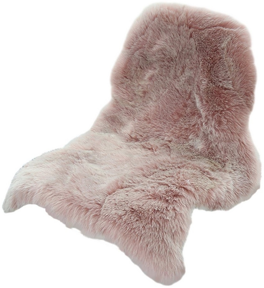 OKWISH Fellteppich Hochflor Teppich Wohnzimmerteppich Schlafzimmerteppich, fellförmig, Höhe: 60 mm, Teppiche für Bettvorleger 60*100 CM Shaggy Bild 1