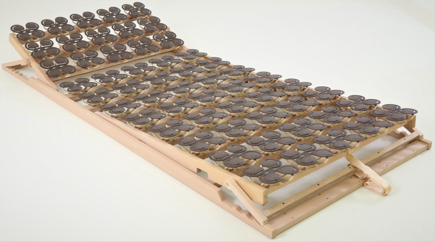 BIO-DOT-KOKOS Tellerlattenrost Kokos / 100 x 220 cm / Kopf- und Fußteil verstellbar Bild 1