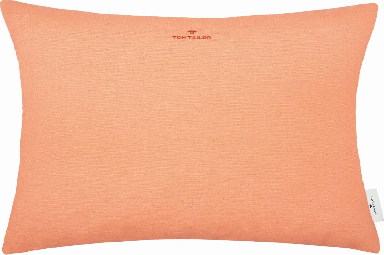 Tom Tailor Zierkissenhülle Dove Signature coral-terra 40x60cm Bild 1