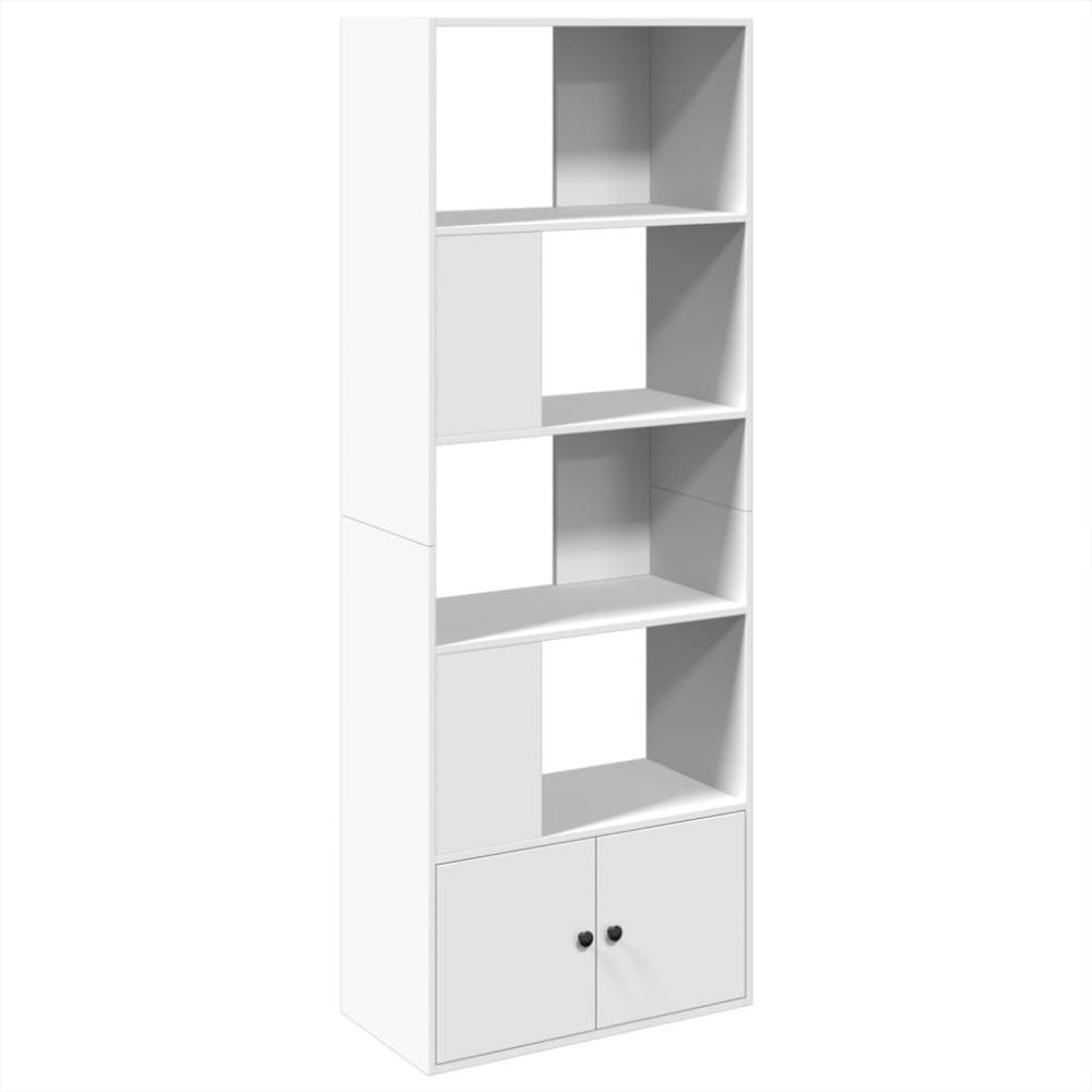 vidaXL Bücherregal Weiß 70x36x189 cm Holzwerkstoff 3295317 Bild 1