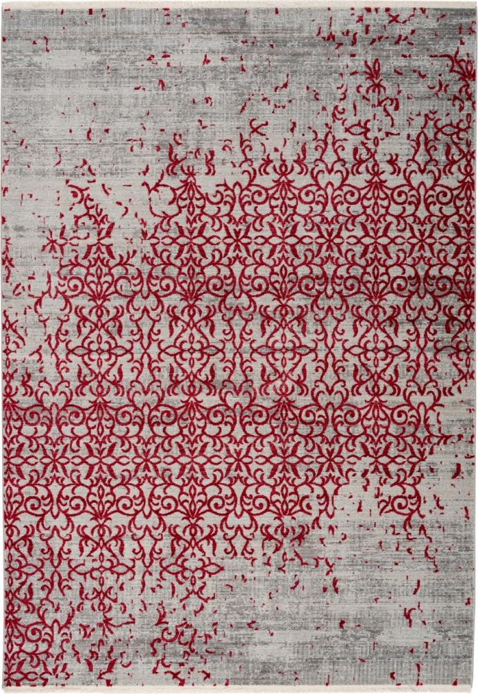 Kurzflorteppich Anela 100 Rot 80x150 cm Bild 1