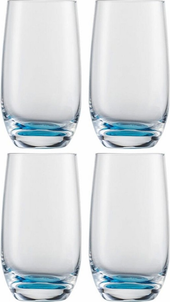 Eisch Becher 4er Set Jessica blau, Trinkbecher, Gläser, Kristallglas, 350 ml, 45310711 Bild 1