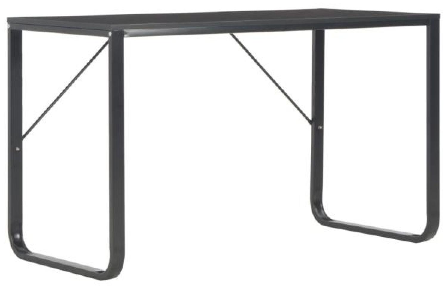 Schreibtisch Schwarz 120 x 60 x 73 cm Bild 1