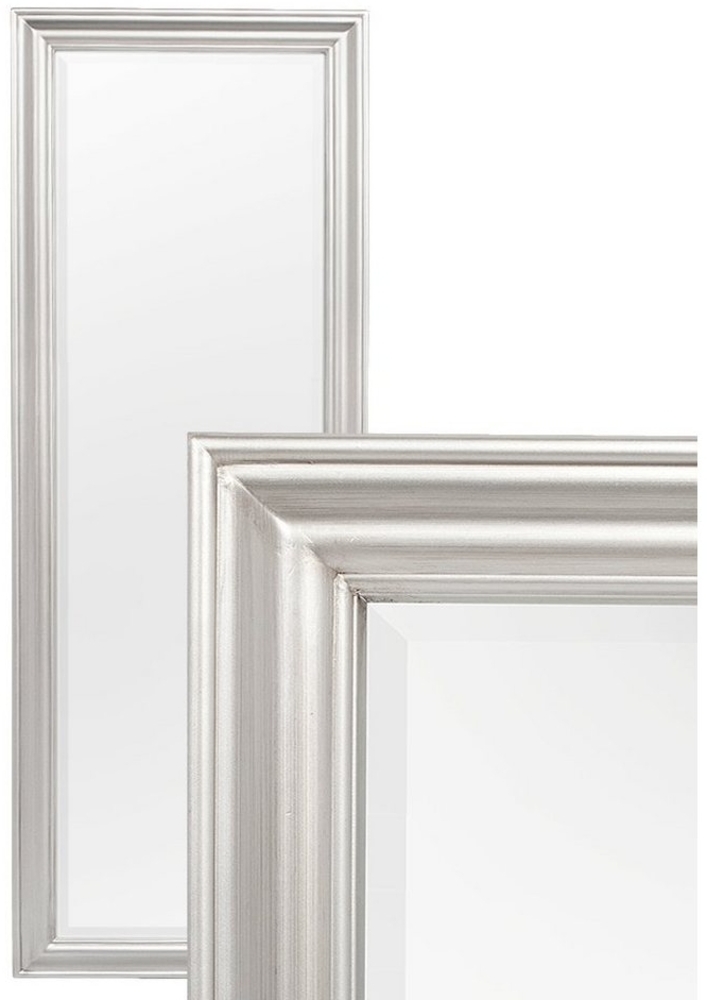 LebensWohnArt Wandspiegel Spiegel ONDA Silver Brushed ca. 60x160 cm Bild 1
