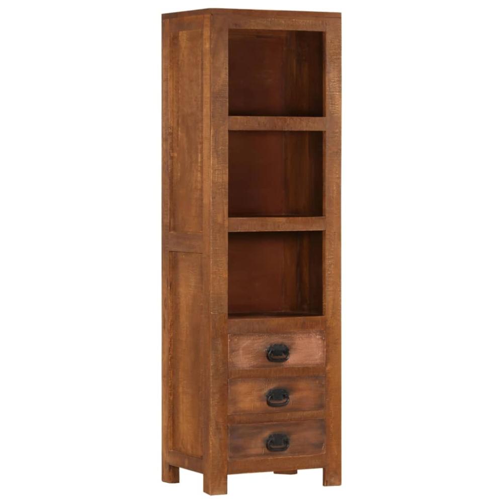vidaXL Highboard mit 3 Schubladen 40 x 30 x 130 cm Massivholz Mango Bild 1