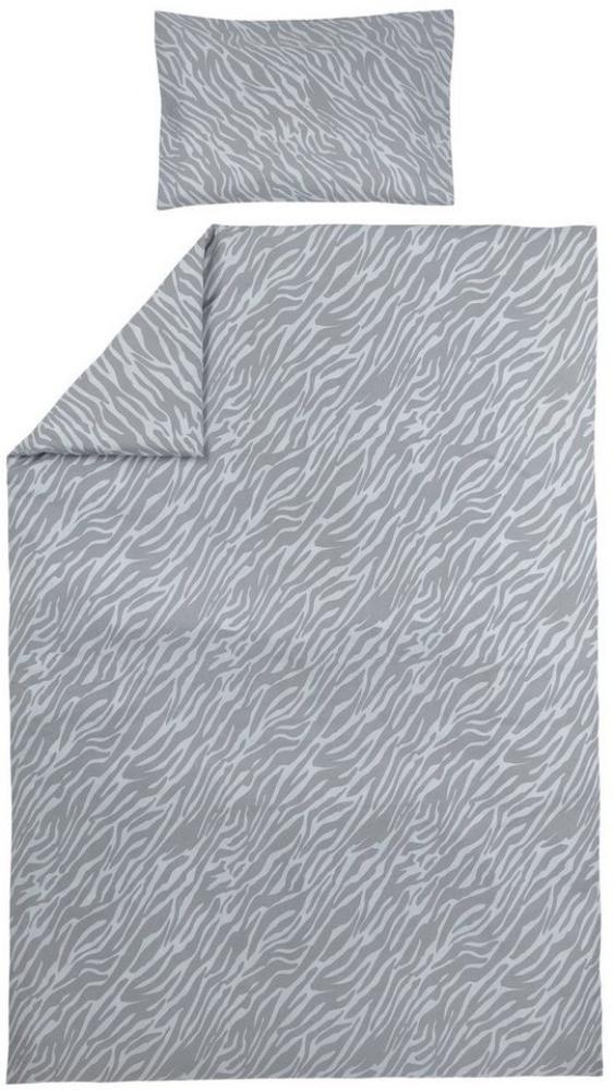 Meyco Zebra Bettbezug Grau 140 x 200 / 220 cm Bild 1