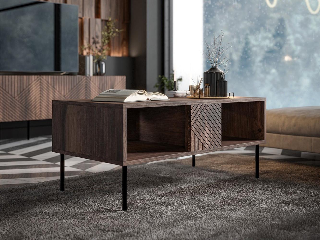 Couchtisch Aropo (Farbe: Nuss Warmia) Bild 1