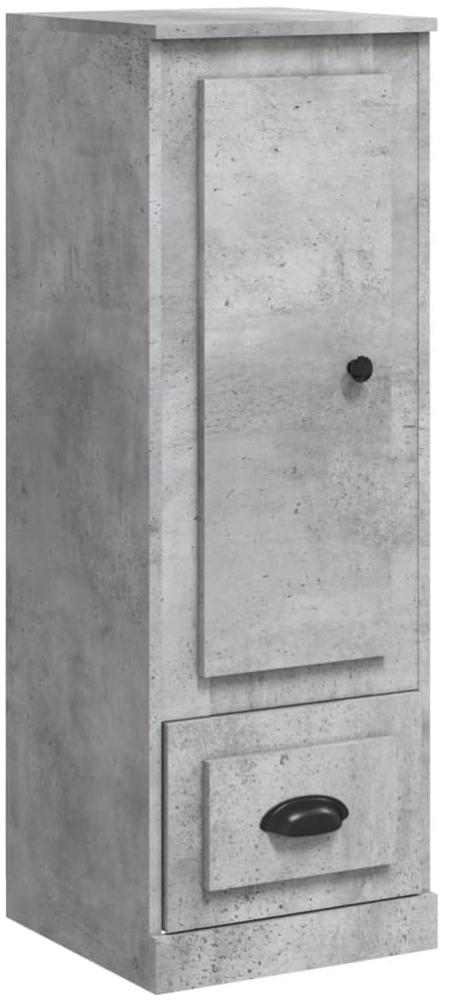 vidaXL Highboard Betongrau 36x35,5x103,5 cm Holzwerkstoff 816308 Bild 1