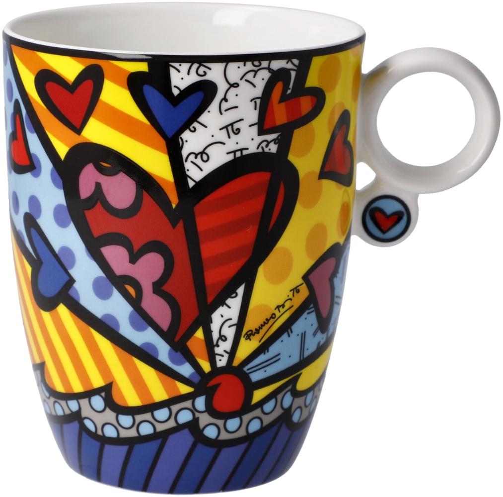 Goebel Künstlertasse Romero Britto - A New Day, Tasse, Becher, Fine Bone China, Bunt, 400 ml, 66452831 Bild 1