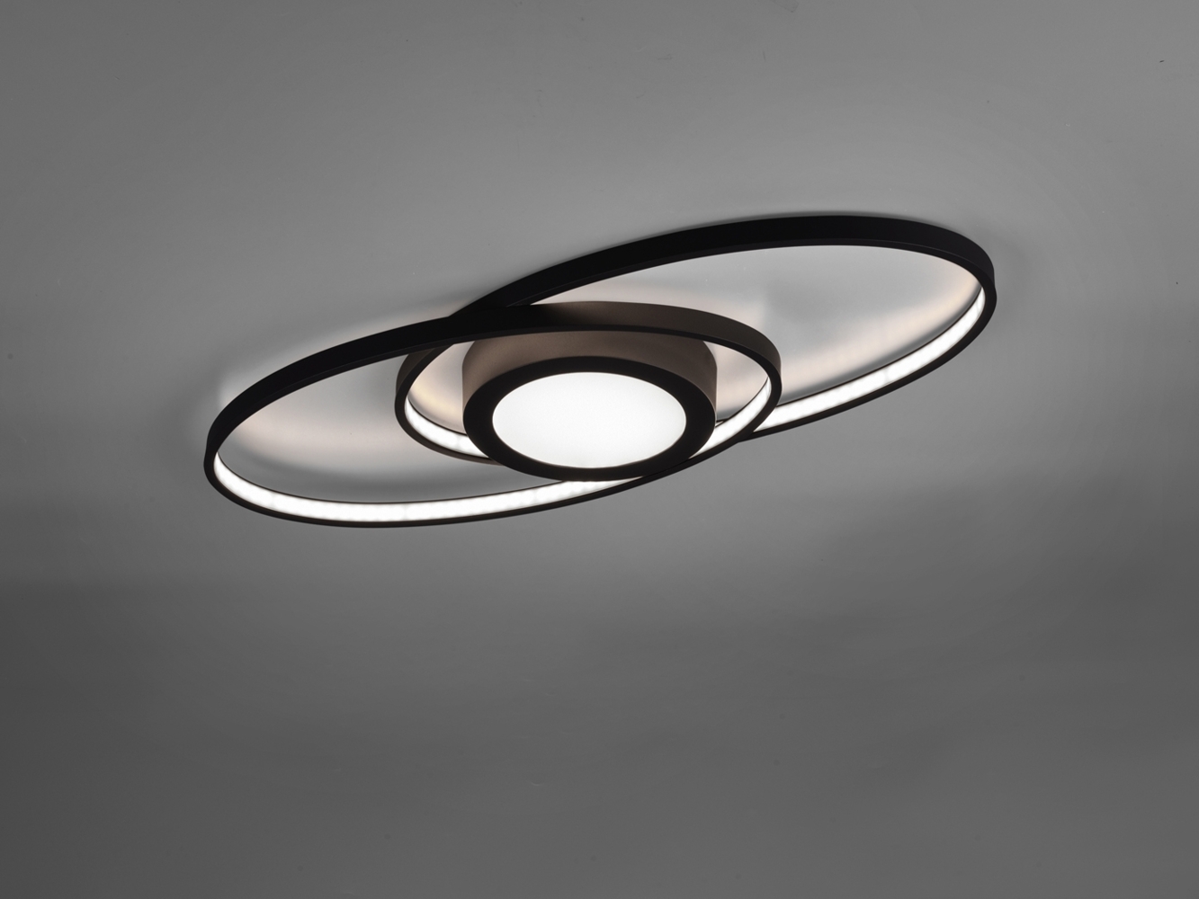 LED Deckenleuchte anthrazit, dimmbar, 57 cm, GALAXY Bild 1