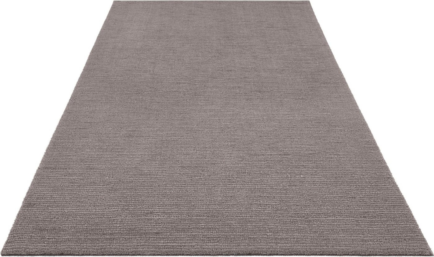 Kurzflor Teppich Supersoft Dunkelgrau - 80x150x1cm Bild 1