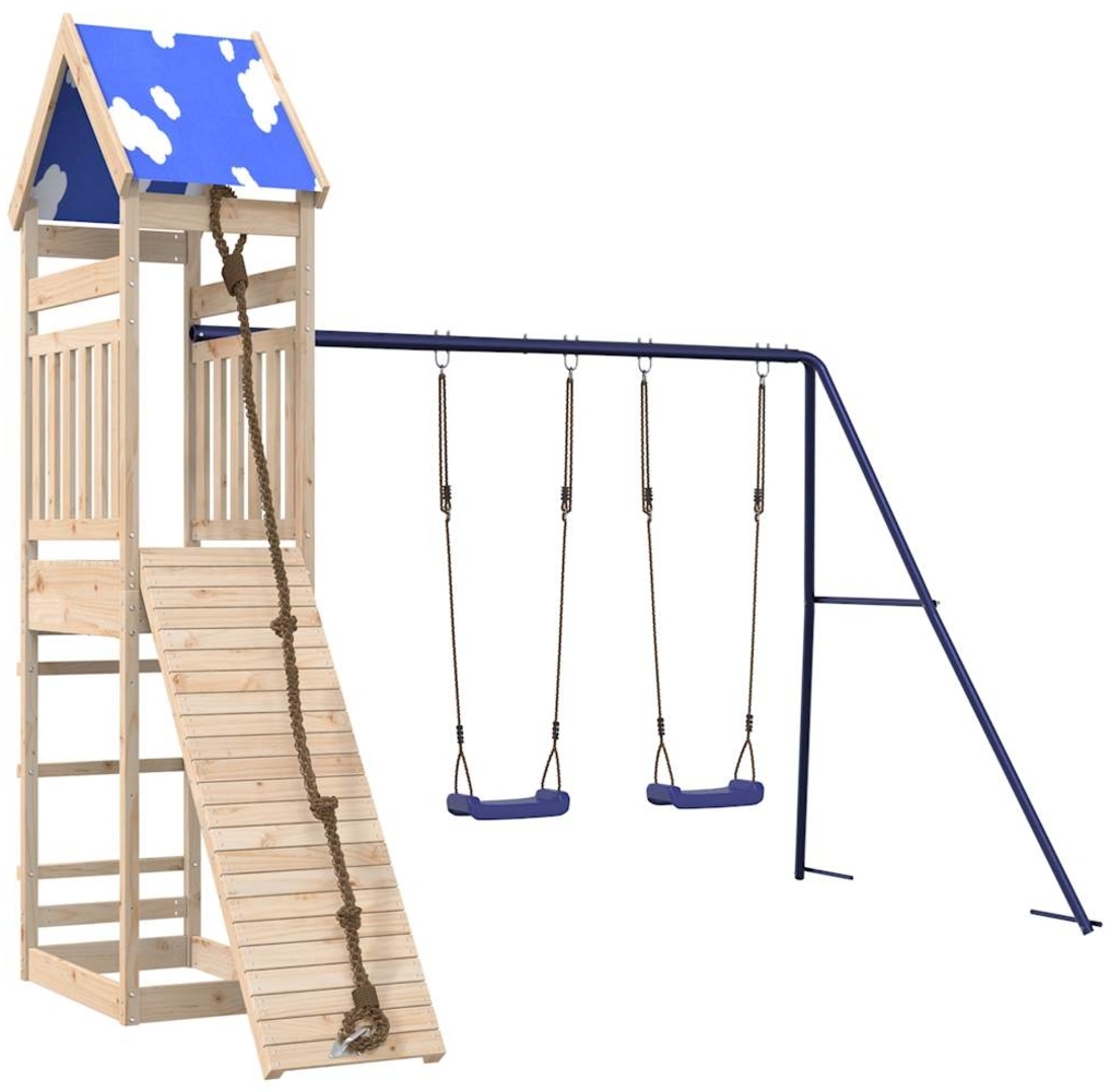 vidaXL Spielturm Massivholz Kiefer 3279031 Bild 1