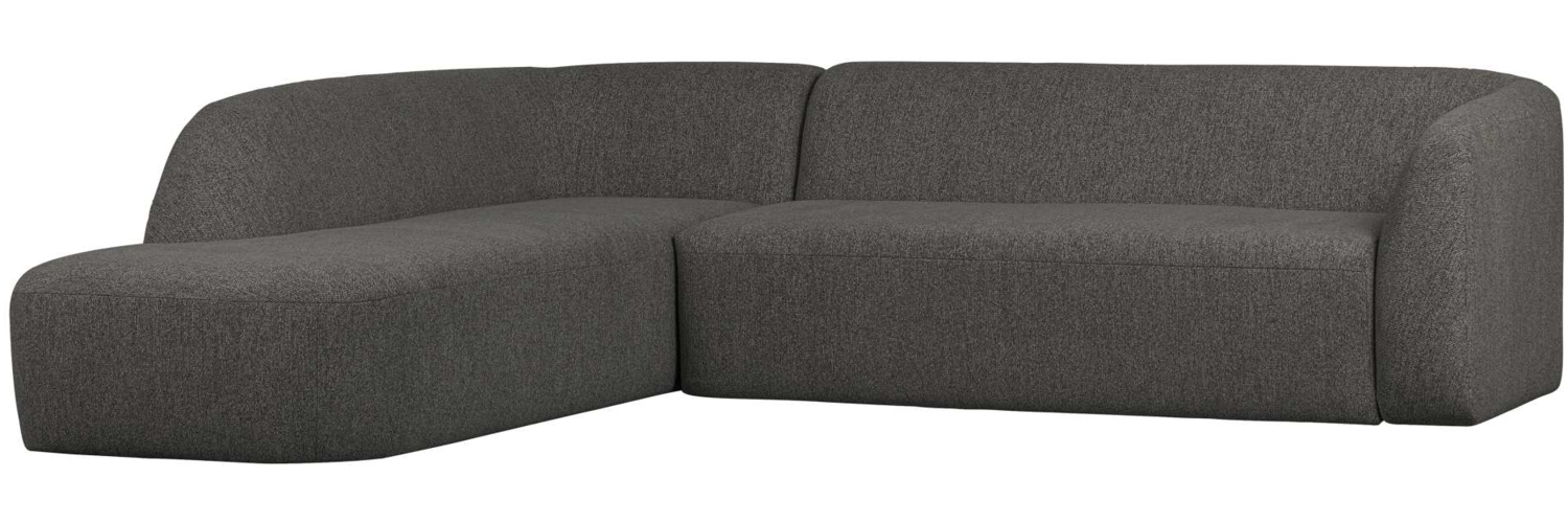 Ecksofa Sloping, Links, Dunkelgrau Bild 1