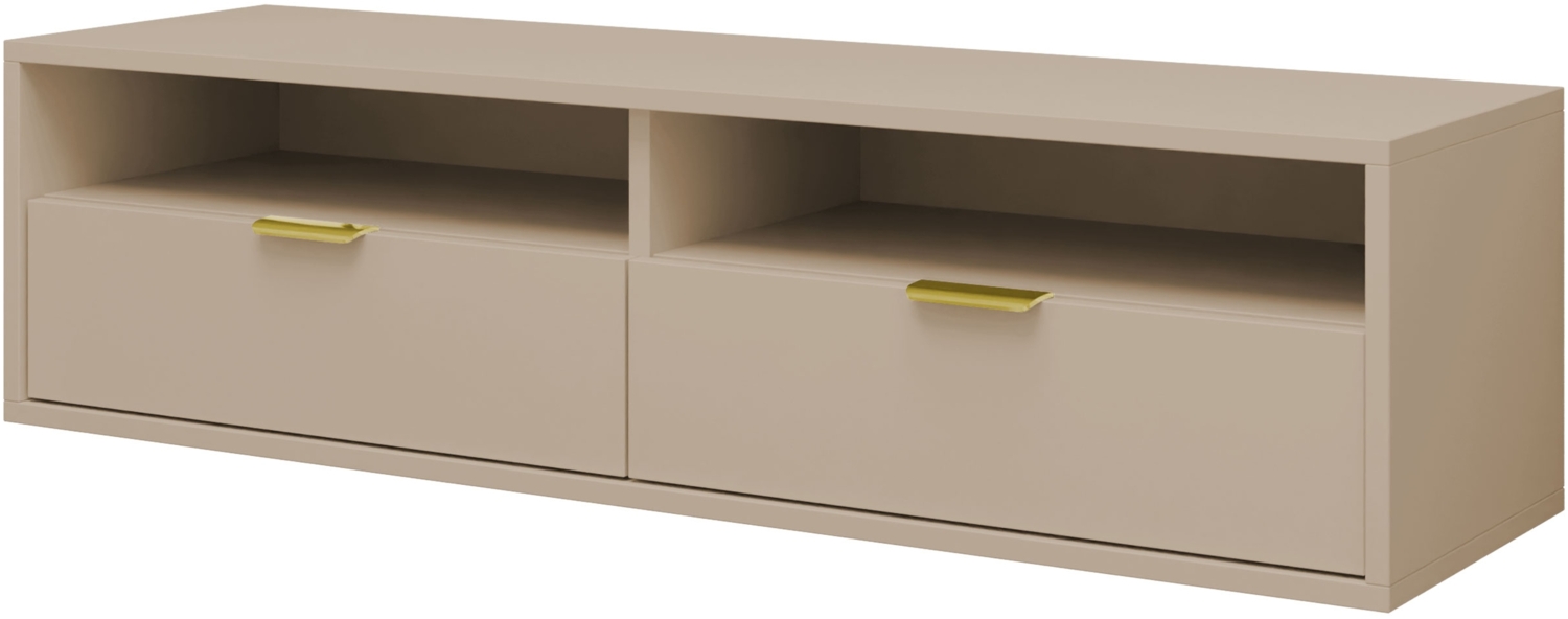 TV-Lowboard Qorito 140 (Farbe: Cashmere) Bild 1