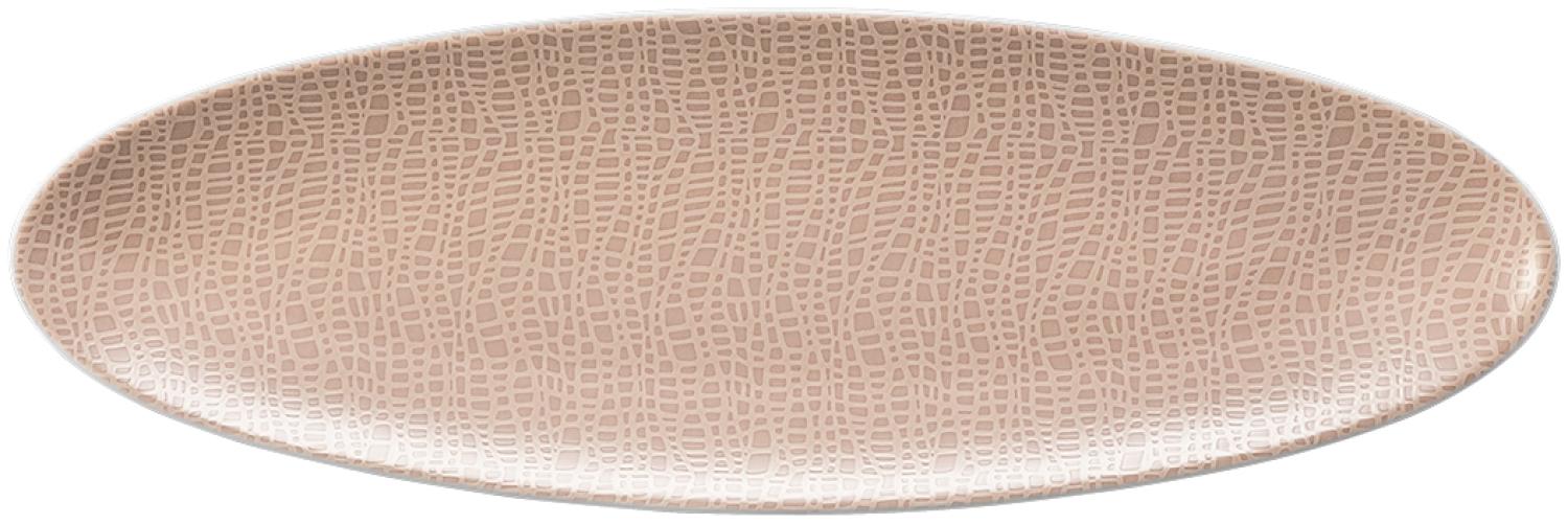 Seltmann Weiden Servierplatte schmal 35x12 cm Fashion posh rose 001.743830 Bild 1