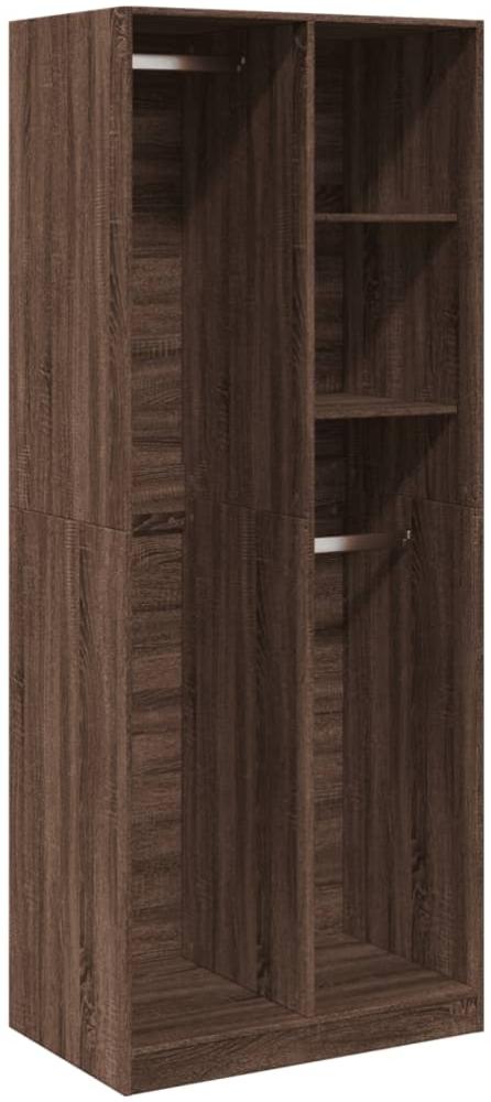vidaXL Kleiderschrank Braun Eichen-Optik 80x50x200 cm Holzwerkstoff 3307762 Bild 1