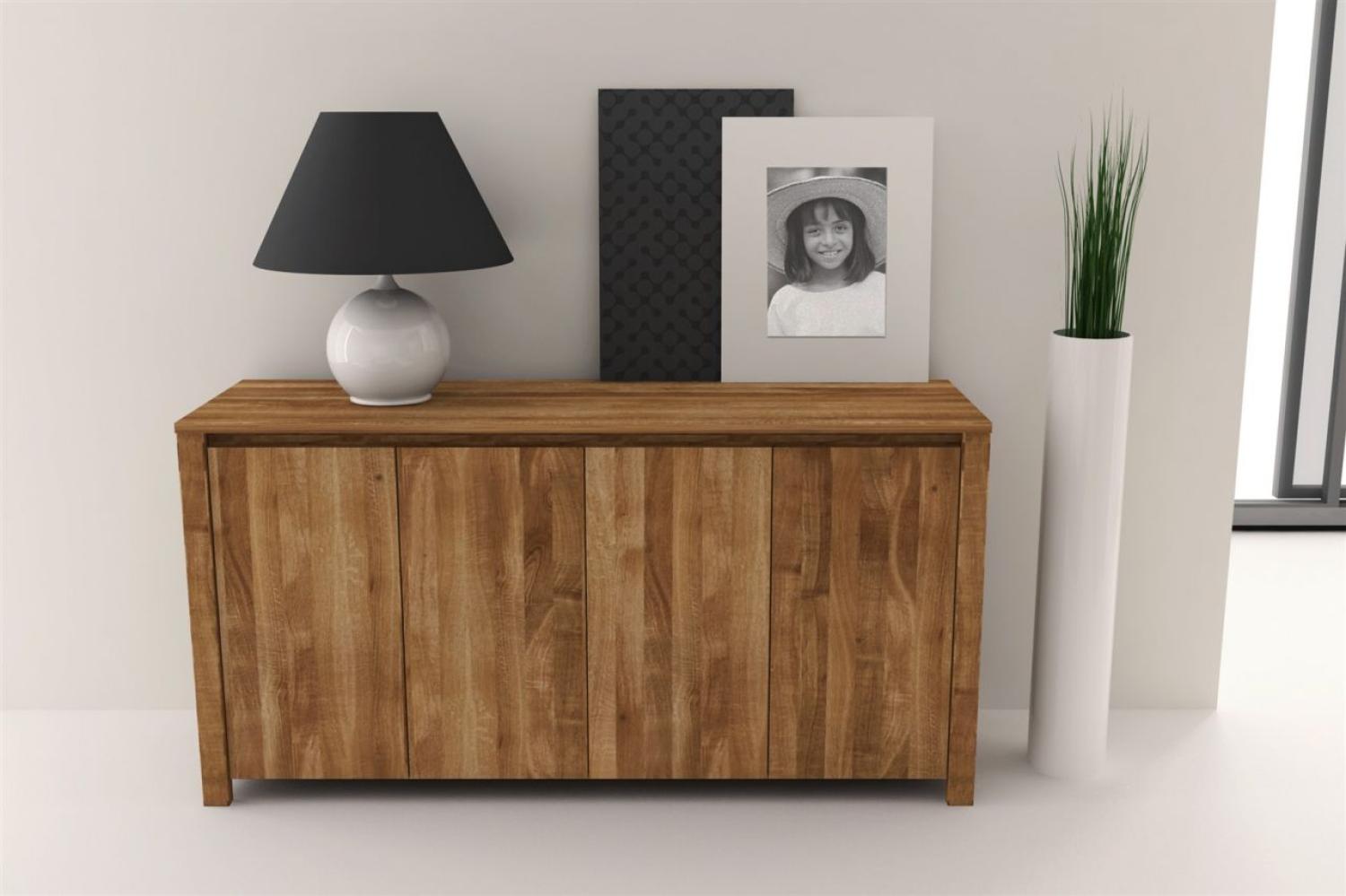 Sideboard Kommode 'MAISON' Buche massiv 150x77x45 cm Bild 1