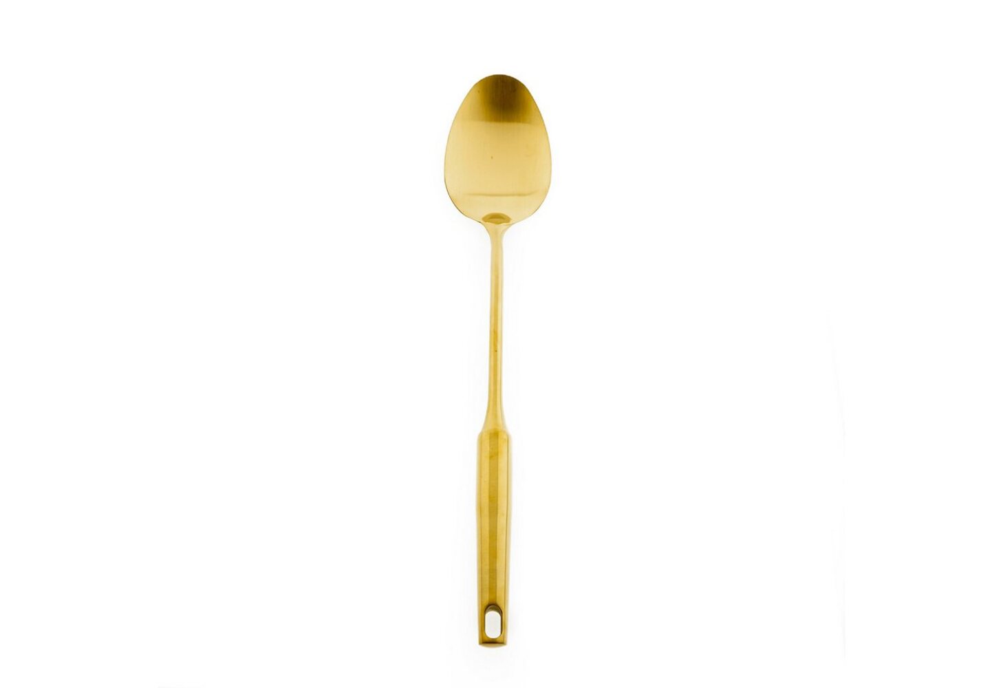 Almina Schöpflöffel Servierlöffel aus Edelstahl ideal zum Servieren Hitzebeständig Gold Bild 1