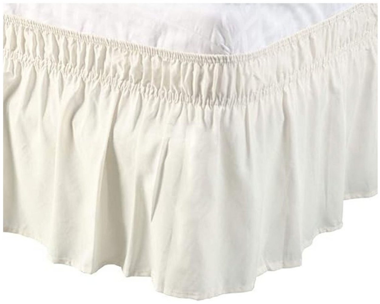 FELIXLEO Bettwäsche Bettwäsche Bettrock,elastisch Rüscheneinfache 78*80+15inch Bild 1