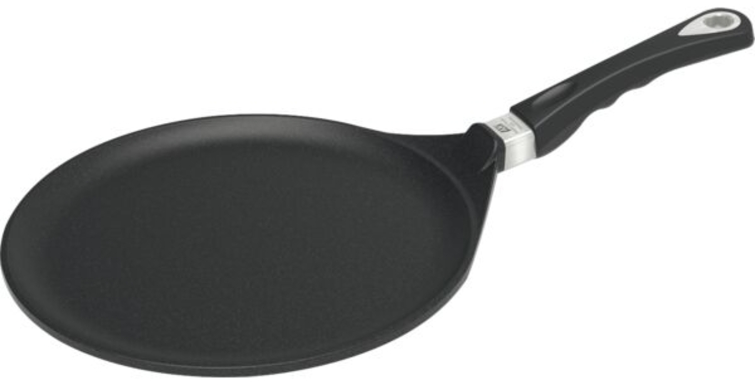 AMT GASTROGUSS Crêpepfanne, induktionsgeeignet, Höhe: 10 mm, ø: 280 mm, schwarz Bild 1