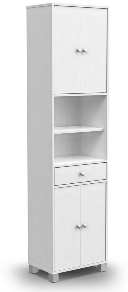 habeig Hochschrank Badschrank Mehrzweckschrank Regal Schrank 3143 Bild 1