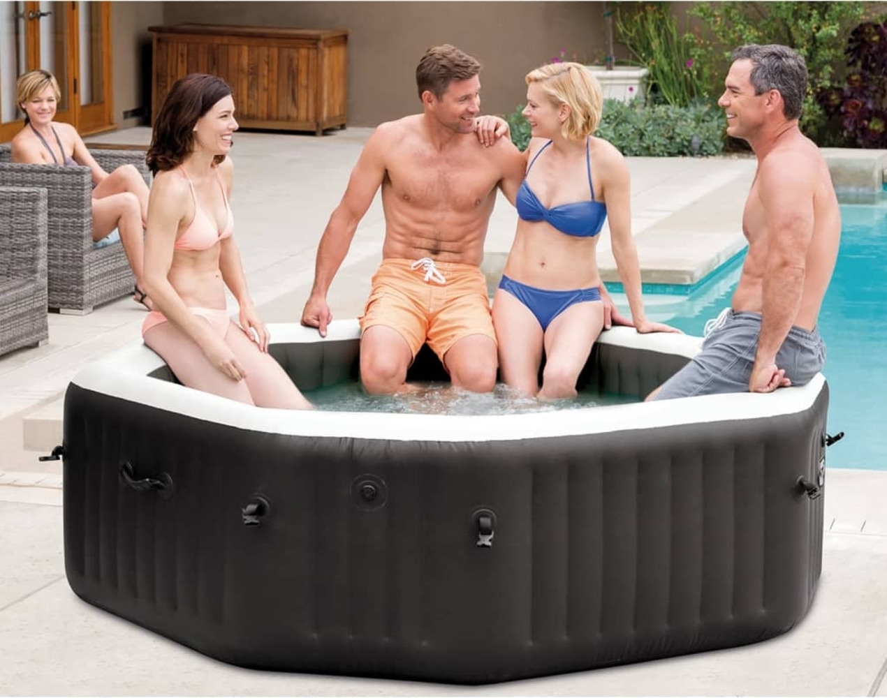 Intex Whirlpool mit Massage-Funktion Achteck PureSpa 3202947 Bild 1