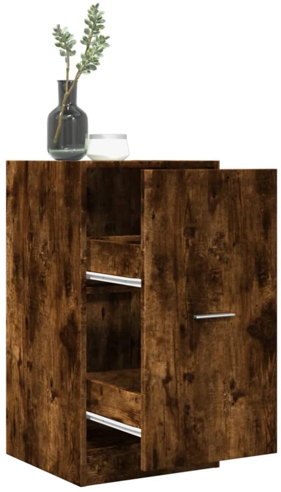 vidaXL Apothekerschrank Räuchereiche 40x41x77,5 cm Holzwerkstoff 855191 Bild 1