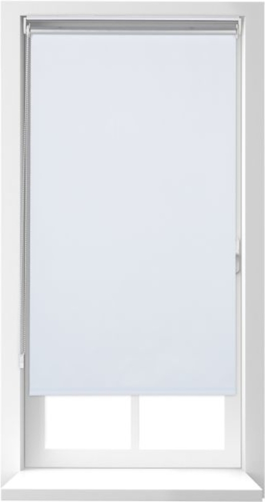 Weißes Thermorollo 220 cm lang Bild 1