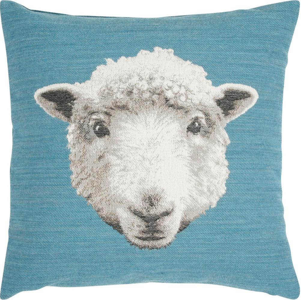 pad Kissenhülle MOO Schaf Blau (45x45cm) 11627-K40-4545 Bild 1