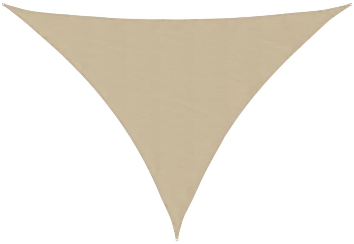 vidaXL Sonnensegel Oxford-Gewebe Dreieckig 4,5x4,5x4,5 m Beige 135178 Bild 1