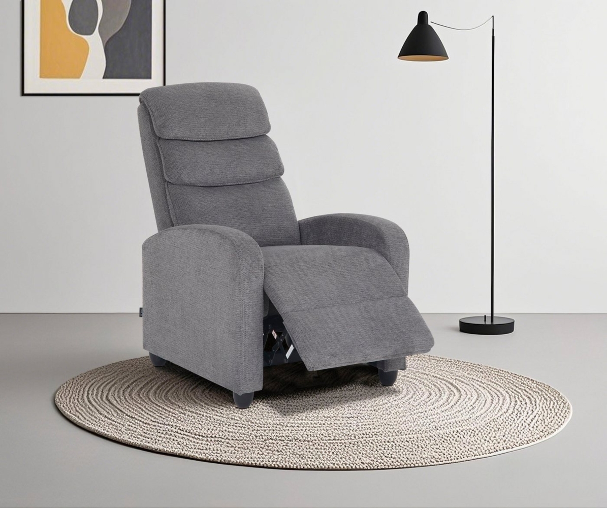 Home affaire Relaxsessel BERVILLE, TV-Sessel, Ruhesessel mit Schlaffunktion, Webstoff, Liegesessel mit manueller Relaxfunktion Bild 1