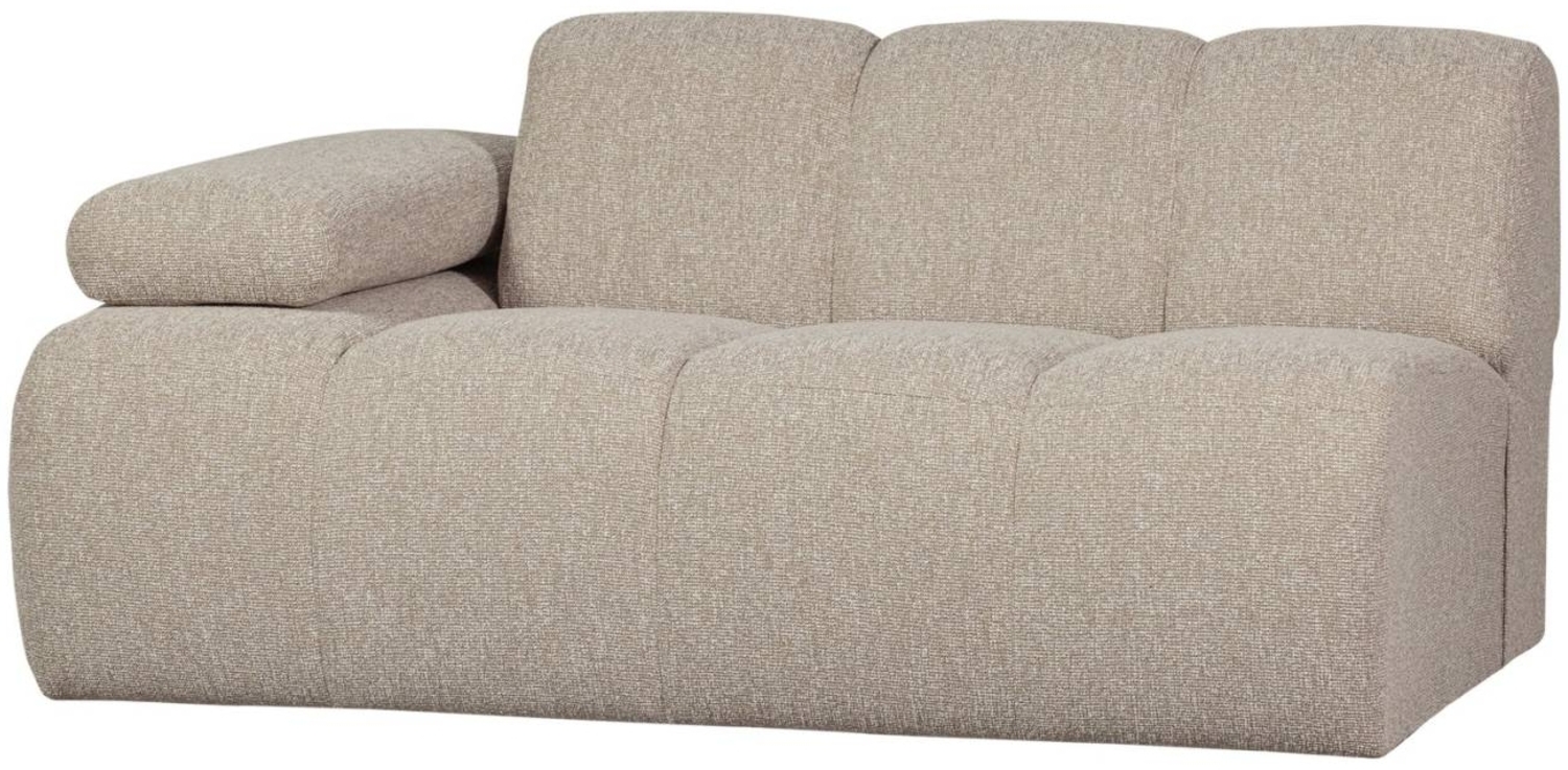 Modulsofa Mojo Boucle 1,5er Arm-Links, Beige Bild 1