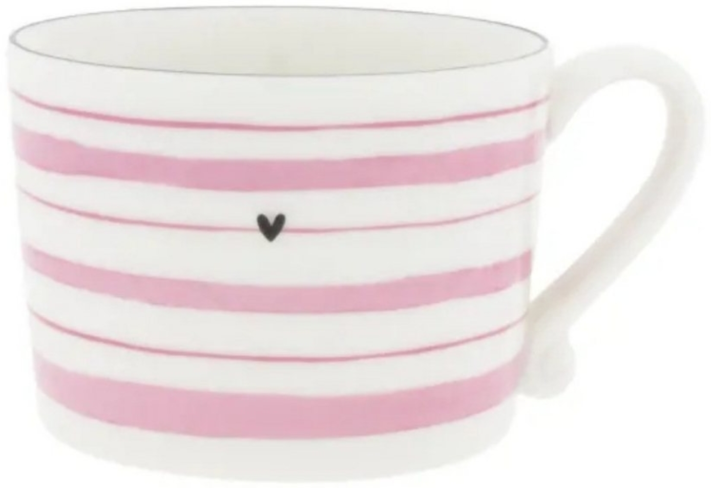 Bastion Collections Tasse Bastion Collections Tasse Rosa Streifen Bild 1