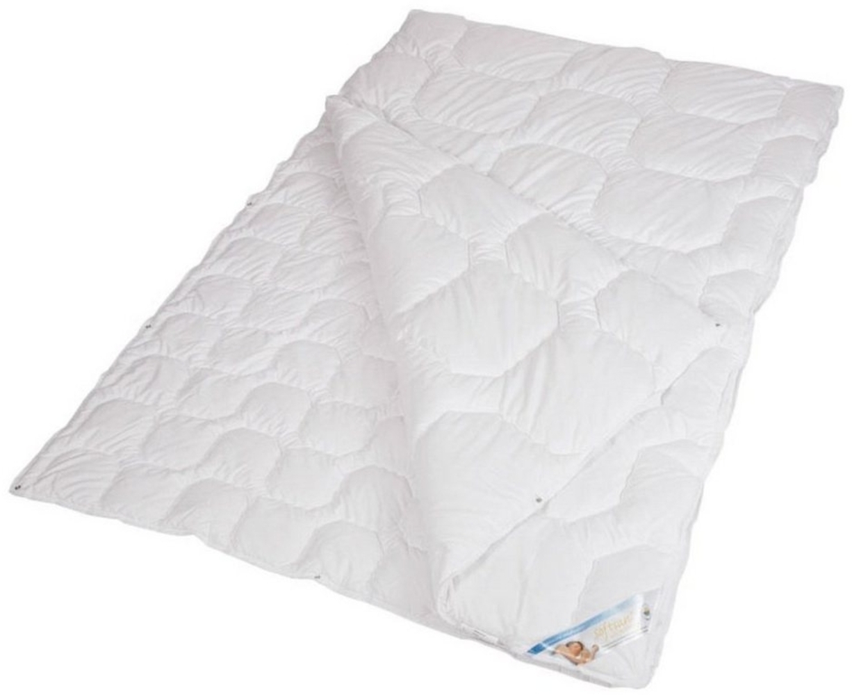 Softsan 4-Jahreszeitenbett Allergy Wash, Füllung: Marken Klimafaser, Bezug: Mikrofaser, Allergiker Bettdecke Bild 1