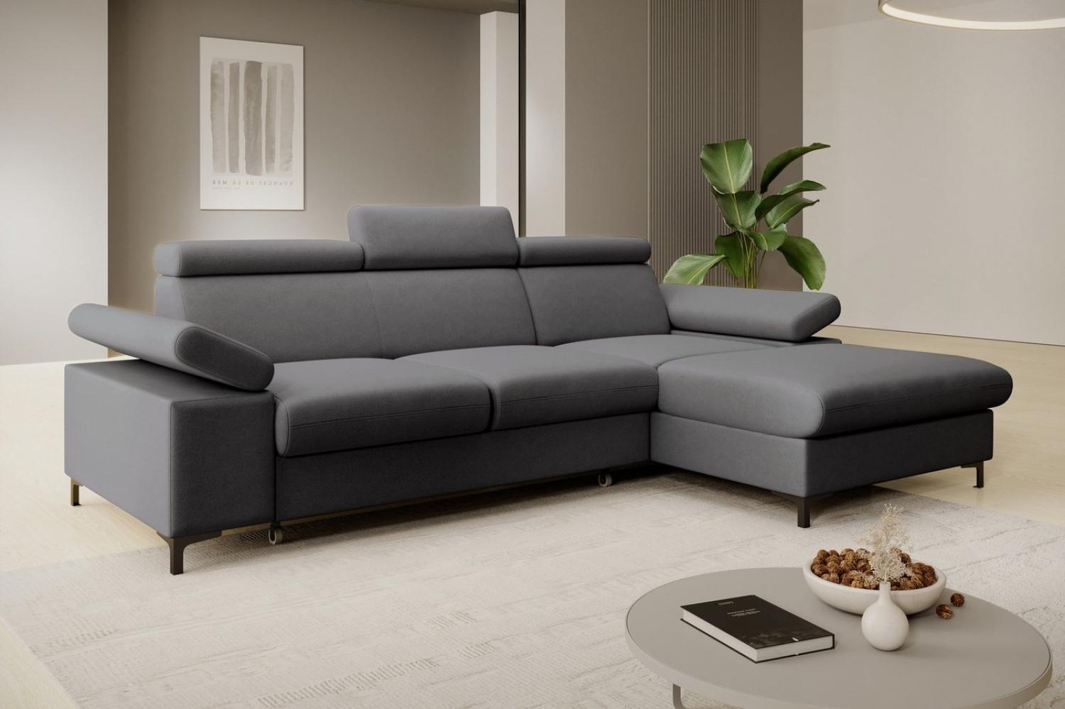 NEXT COLLECTION Ecksofa Ecke mit verstellbaren Kopfteilen MAVIC, B:260/H,95/T:177cm Bild 1