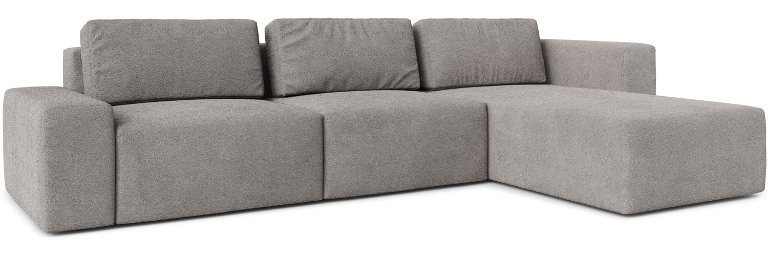 AX LIVING Couch XXL L Form Arkleton Ecksofa Grau 360cm Stil Komfort R Bild 1
