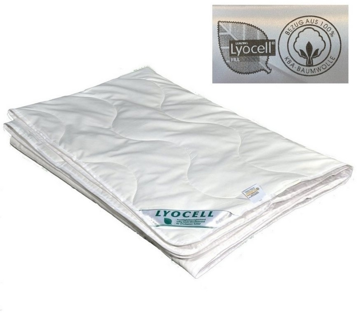 Garanta Naturfaserbettdecke Sommerdecke super leicht Lyocell Tencel kbA kontr bio Anbau 100% Natur, Füllung: Lyocell Tencel, Biologisch Bild 1