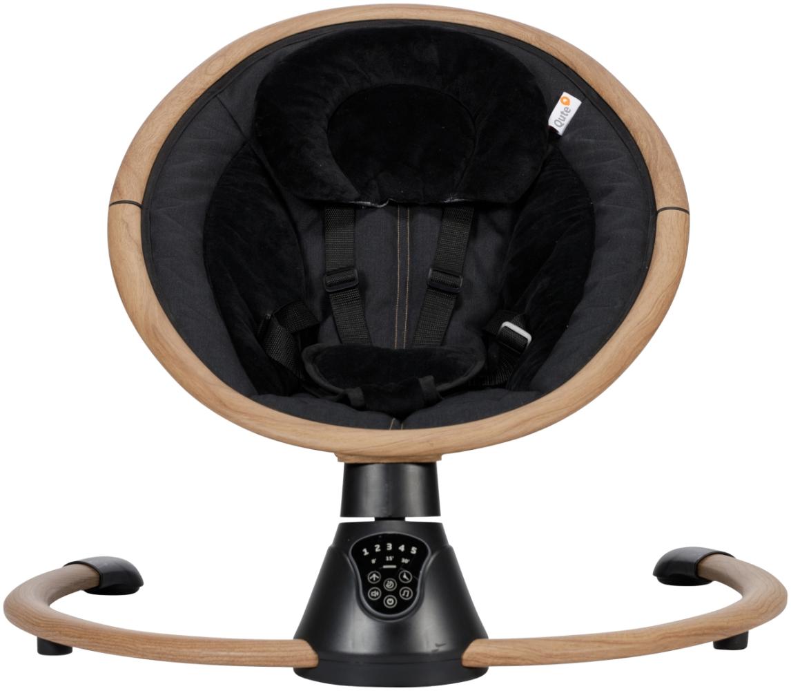 Qute Q-Rocker Babywippe Woody Black Schwarz 2 Bild 1