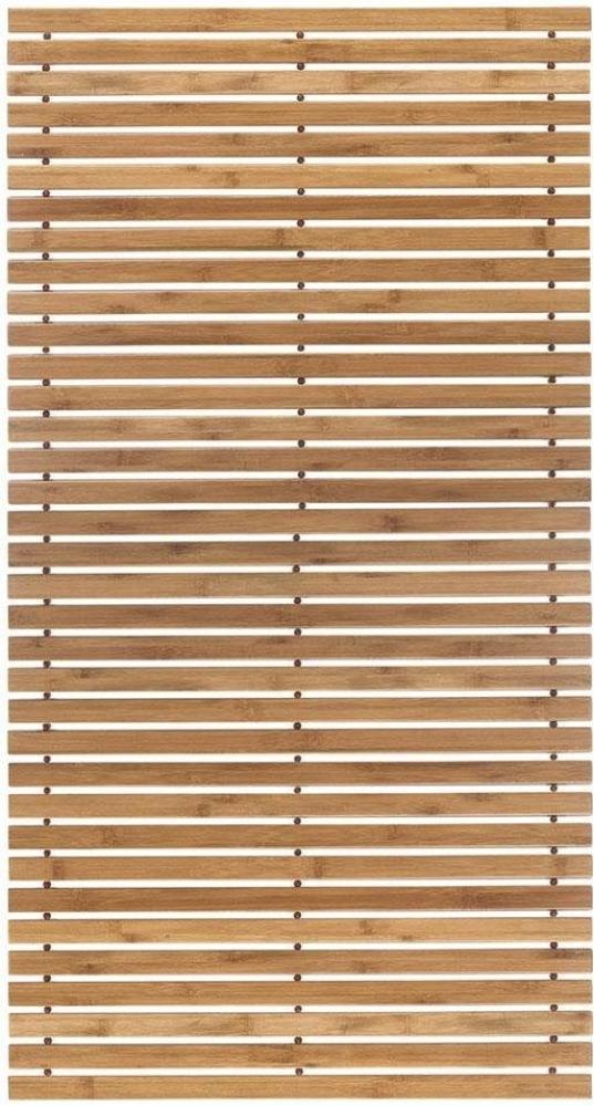 Kleine Wolke Holzmatte Level Badteppich, 100% Bambus, Natur, 80 x 50 cm, 80. 00 x 50. 00 cm, 4072202207 Bild 1