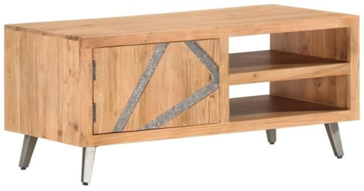 vidaXL Couchtisch 90×45×40 cm Massivholz Akazie 286548 Bild 1