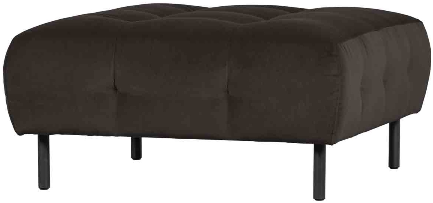 Hocker Lloyd Samt, Schwarz Bild 1