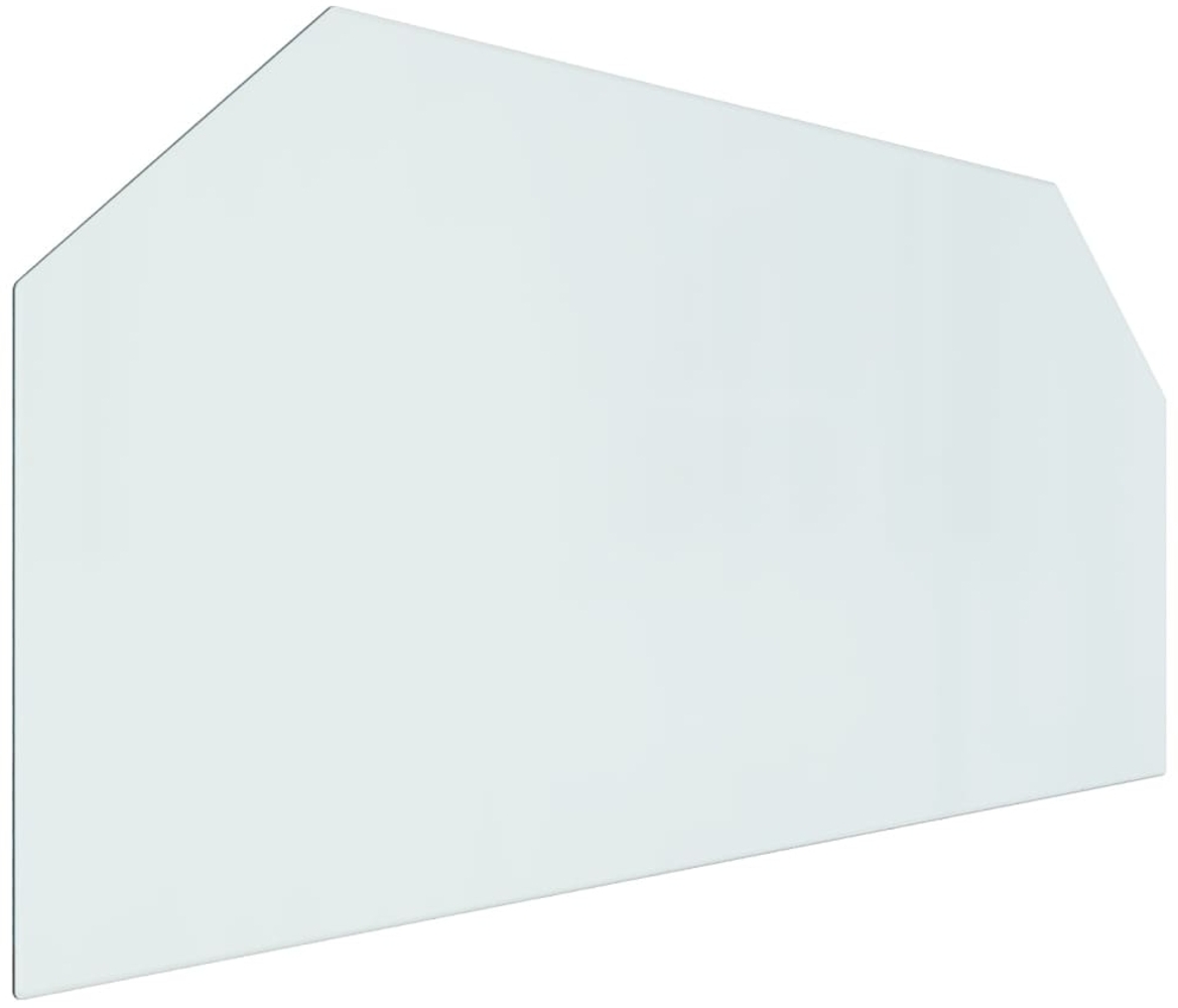 vidaXL Kaminofen Glasplatte Sechseck 120x60 cm 324144 Bild 1