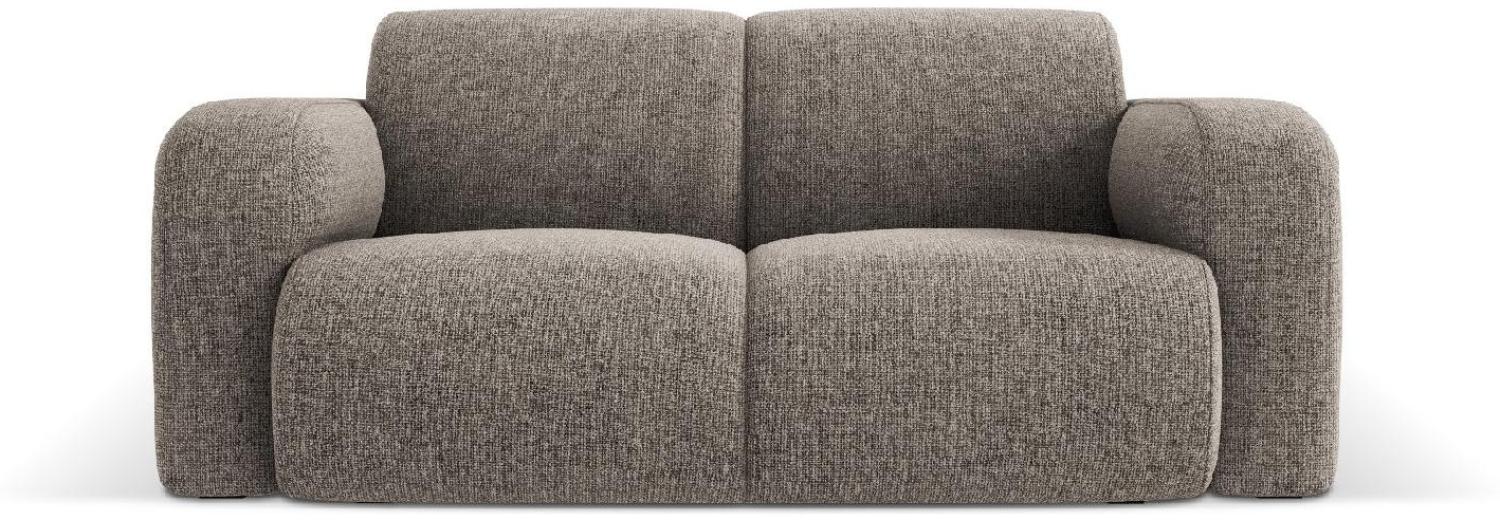 Micadoni Boucle Sofa Molino 2-Sitzer Chenille Grau Bild 1