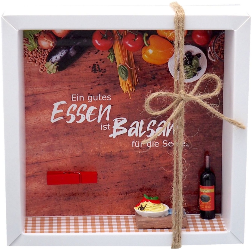 ZauberDeko Geschenkbox Geldgeschenk Essen Restaurant Essensgutschein Gutschein Geburtstag Bild 1
