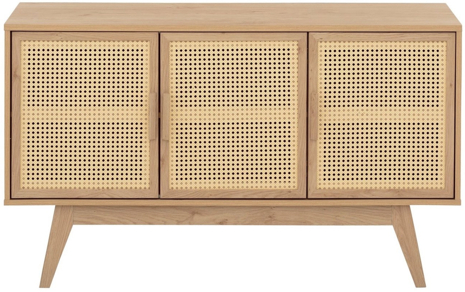 Home affaire Sideboard Bridget, Kommode, 2 verstellbare Einlegeböden, Beine aus Holz, Breite 128 cm Bild 1