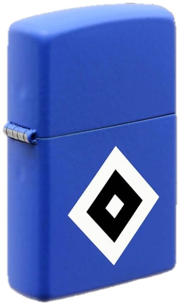 LK Trend & Style Feuerzeug ZIPPO HSV Hamburg Blau matt (Großartiges Geschenk für jeden HSV Fan, Qualität hat einen Namen), Zippo sagt "es funktioniert, oder wir reparieren es kostenfrei" Bild 1