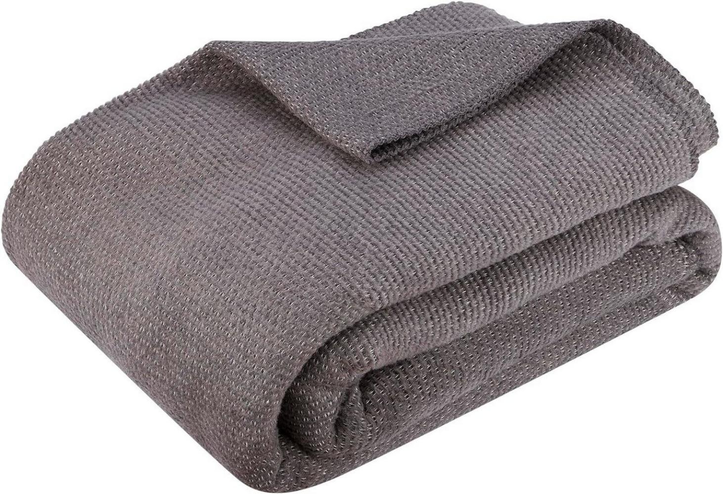 BOHORIA Tagesdecke BOHORIA® Kuscheldecke Premium Pure Cotton 150x200cm, luftdruchlässig Bild 1