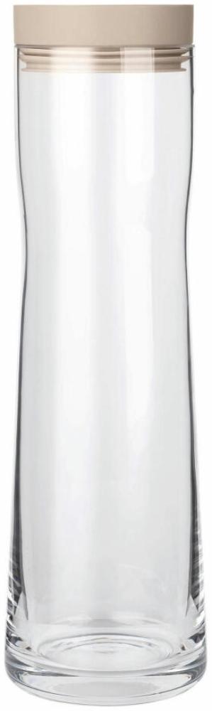 Blomus Wasserkaraffe SPLASH, Karaffe, Edelstahl poliert, Glas klar, Silikon, nomad, 1 L, 63786 Bild 1